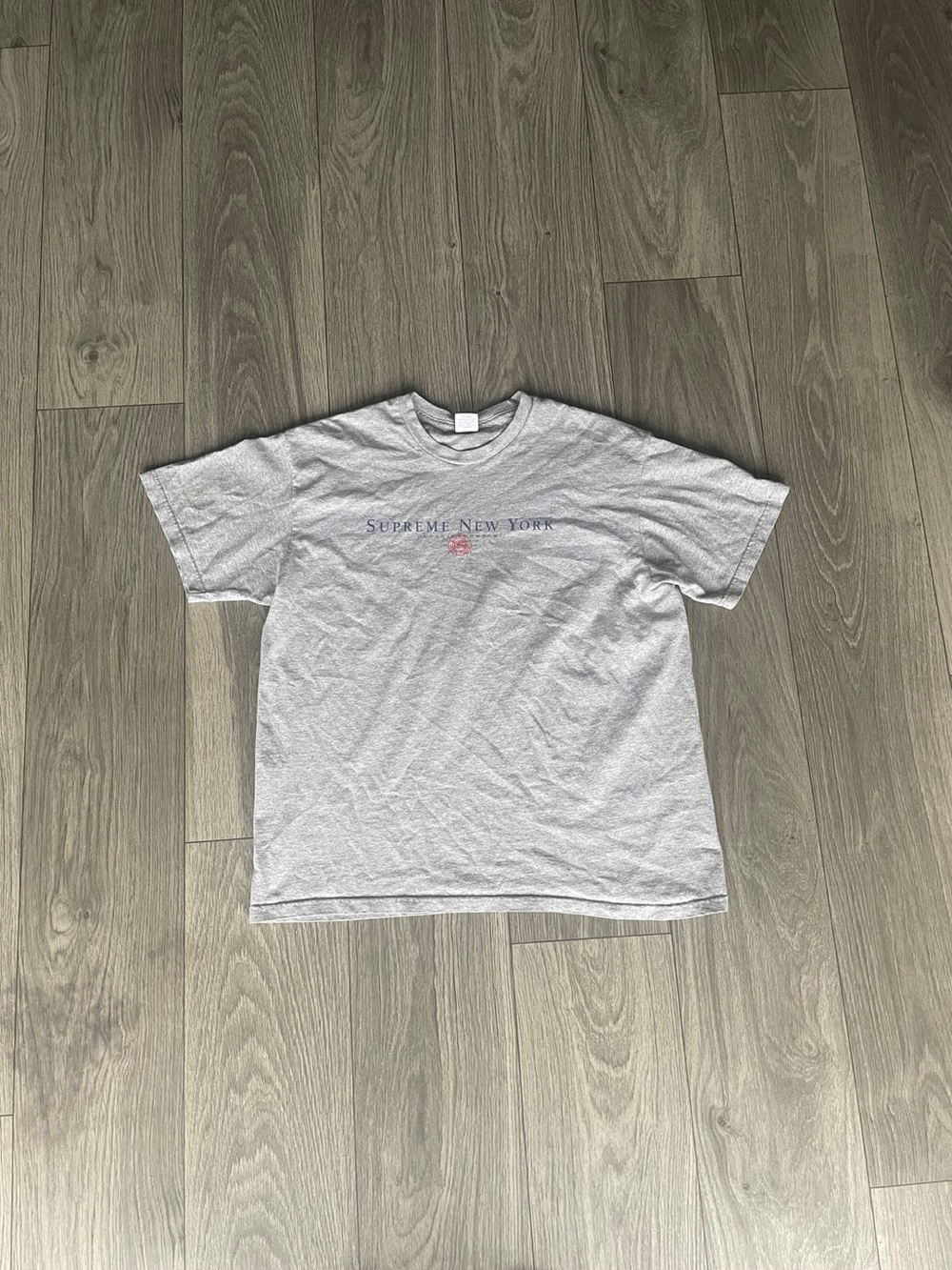Supreme Tee Grey